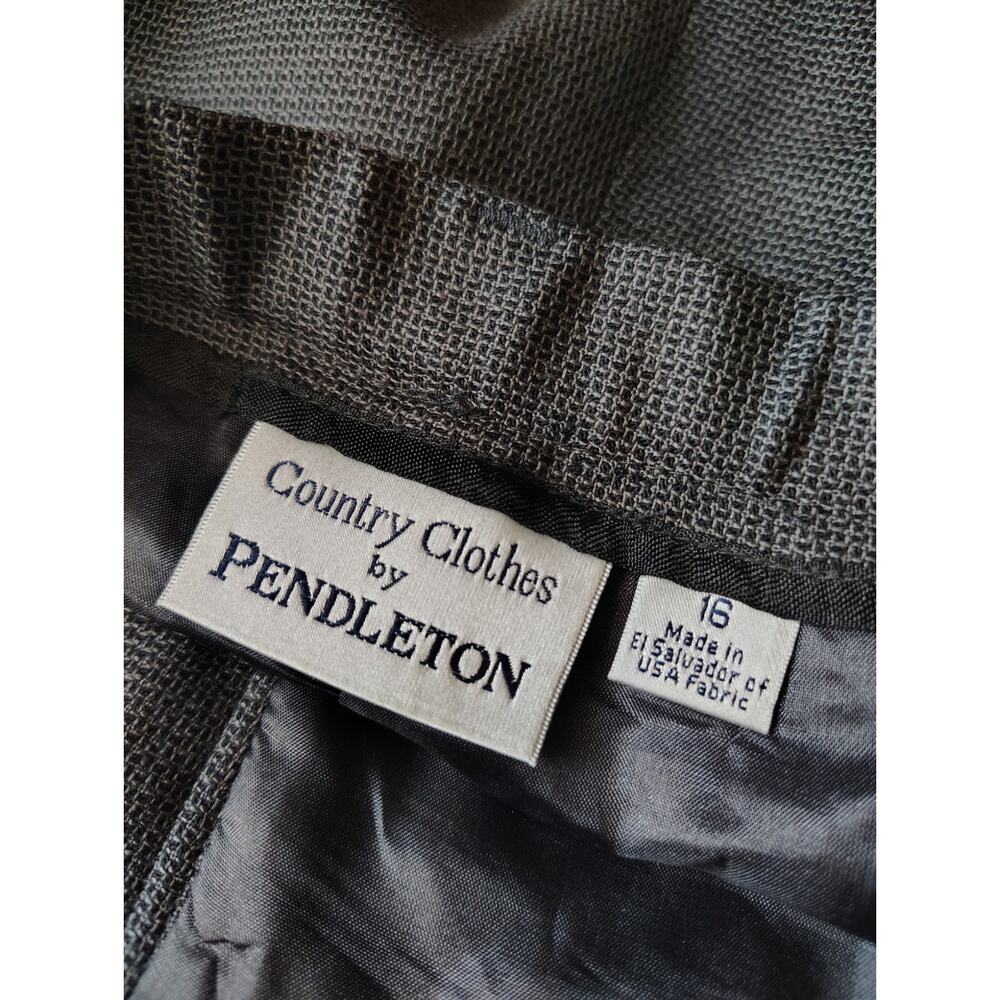 Pendleton Will Trouser Gray Womens Plus 16 - Picture 4 of 5